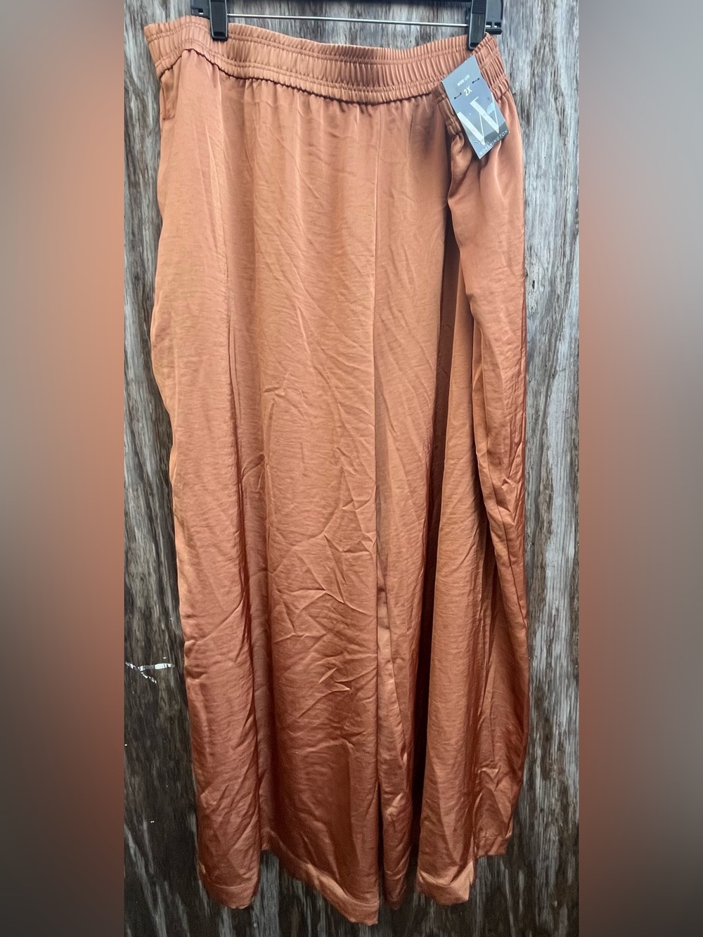 Worthington Pull -On Golden Brown Dress Pants Women’s Size 2X New With Tags